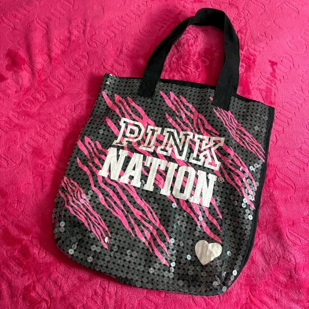 Victoria’s Secret PINK Sequin Tote Bag